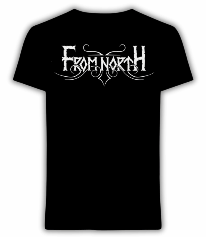 t-shirt logo white